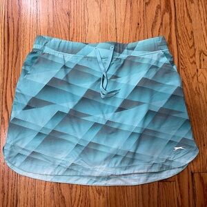 Women's Slazenger Blue Golf Skirt- Size Large- Pre-owned